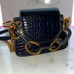 Black/Gold “Mini” Purse 👛